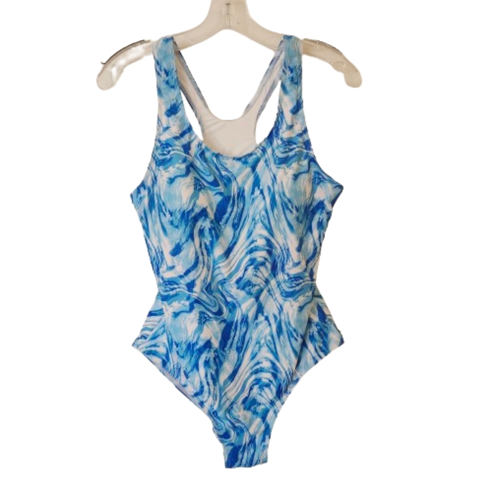 🆕️ ☆ One-Piece Racerback Swimsuit - Picture 1 of 14